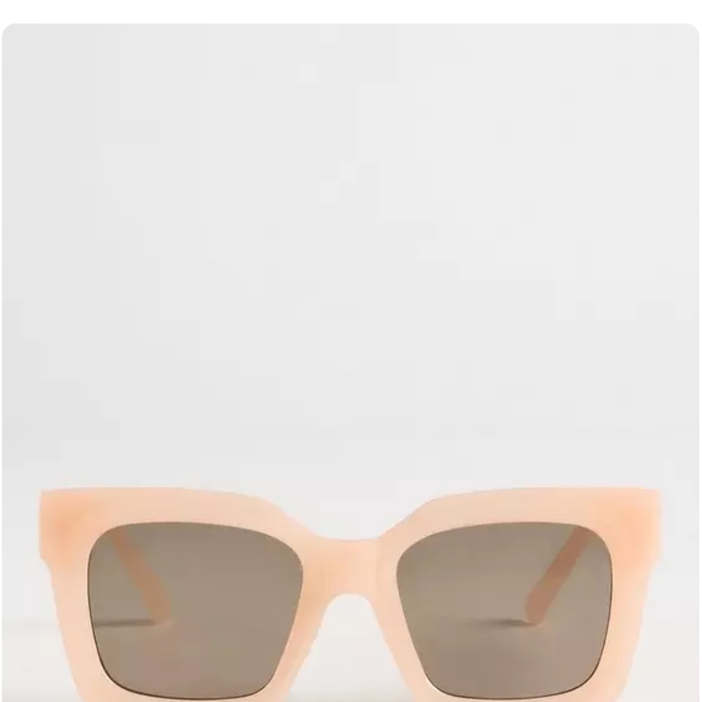 Elegant Peach Sunglasses